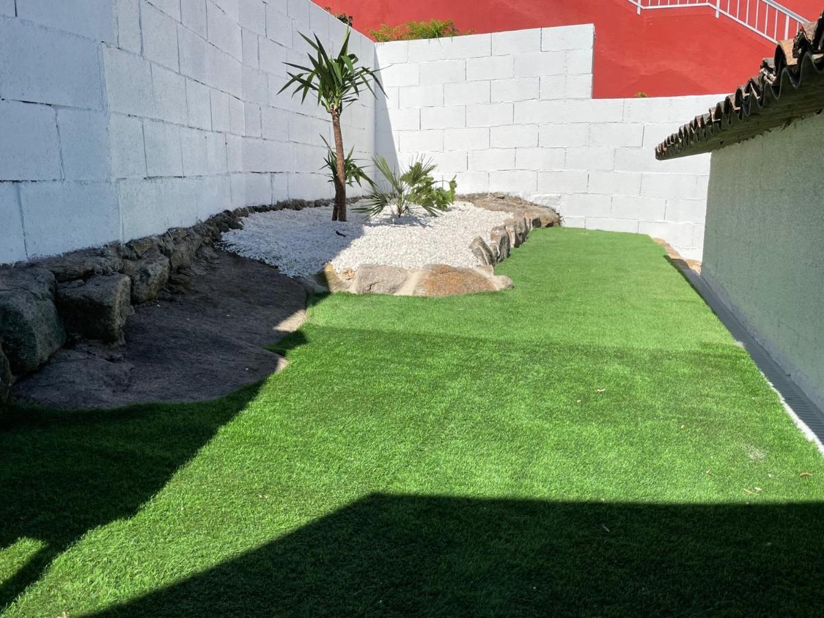 Casita Independiente Y Tres Apartamentos Con Piscina Ladeira Playa Baiona Bagian luar foto