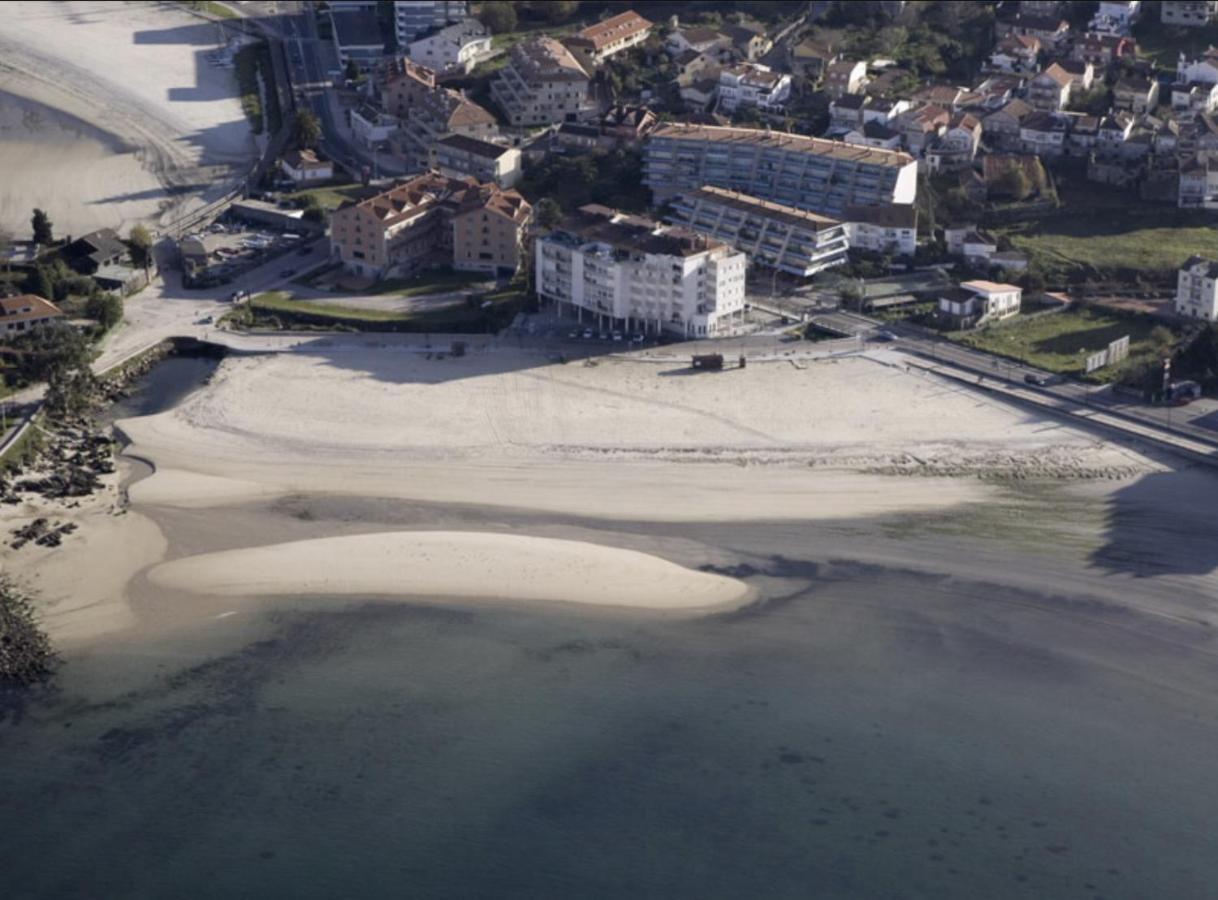 Casita Independiente Y Tres Apartamentos Con Piscina Ladeira Playa Baiona Bagian luar foto