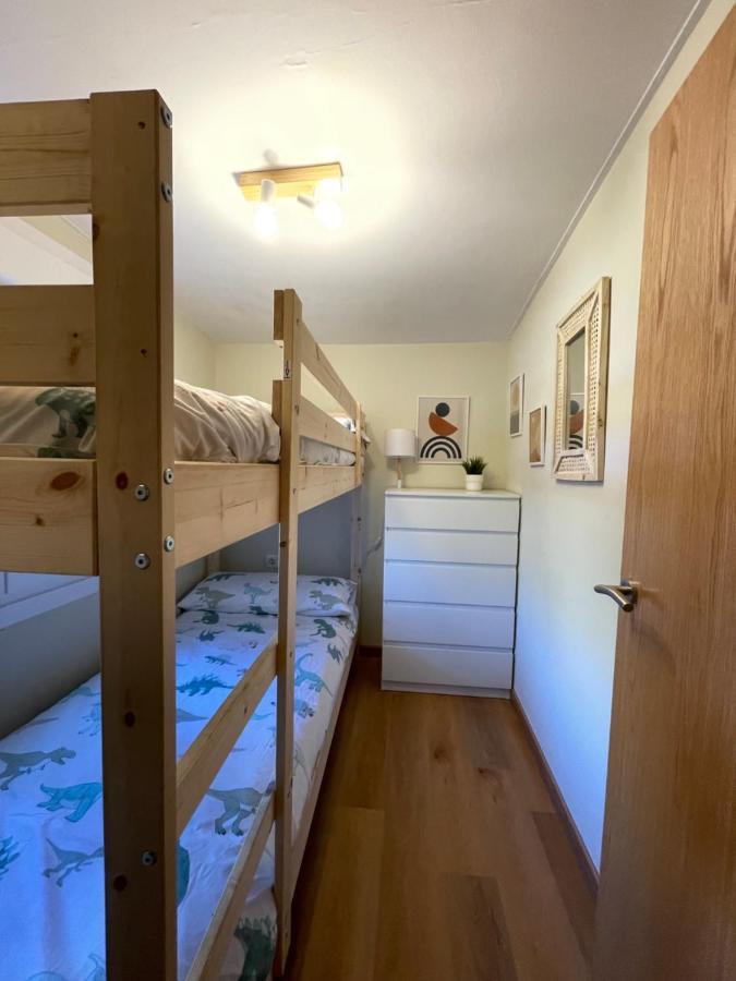 Casita Independiente Y Tres Apartamentos Con Piscina Ladeira Playa Baiona Bagian luar foto