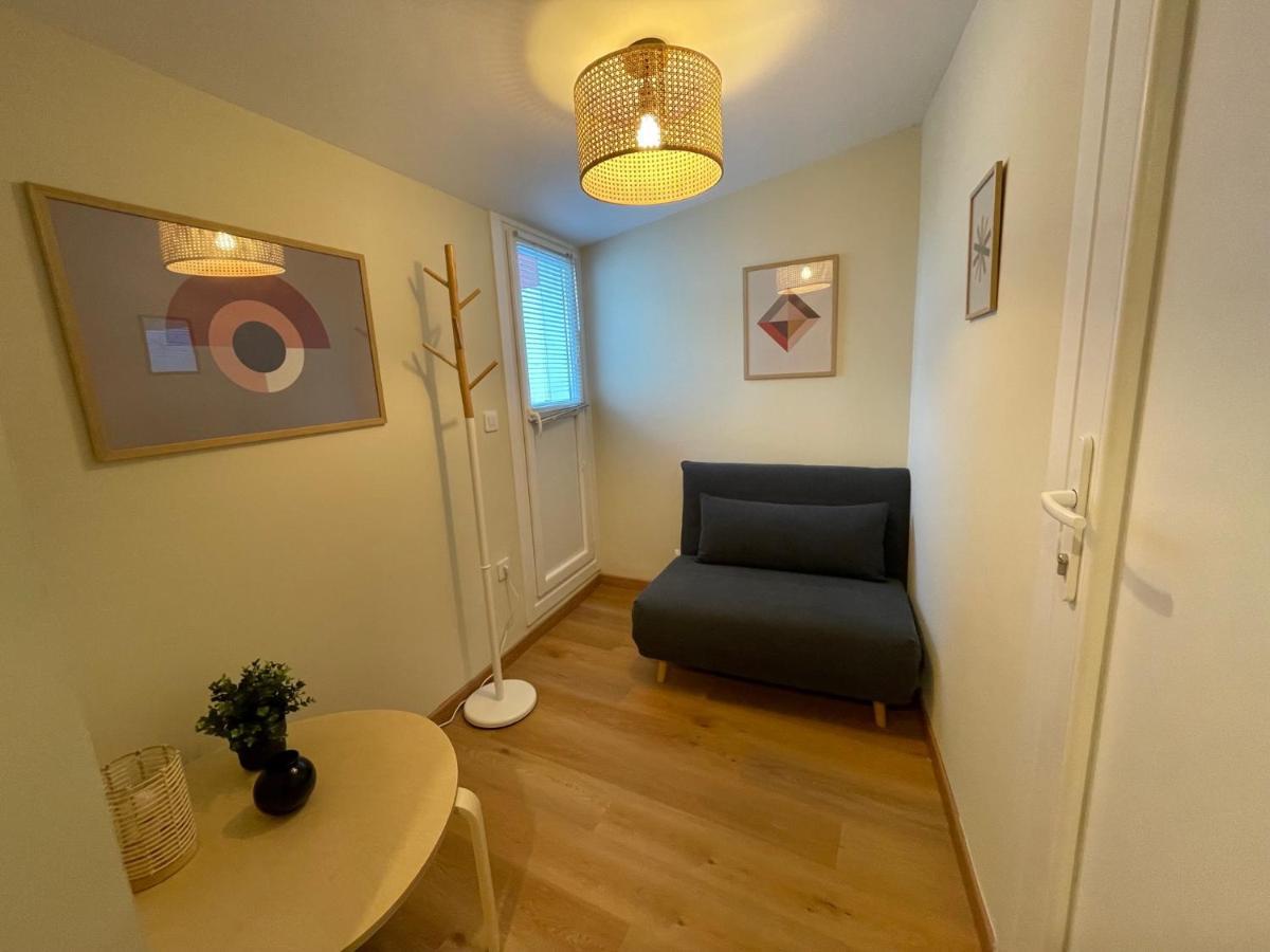 Casita Independiente Y Tres Apartamentos Con Piscina Ladeira Playa Baiona Bagian luar foto
