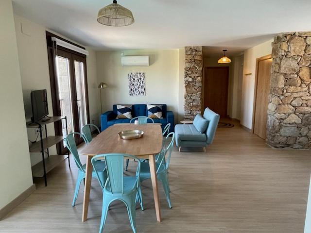 Casita Independiente Y Tres Apartamentos Con Piscina Ladeira Playa Baiona Bagian luar foto