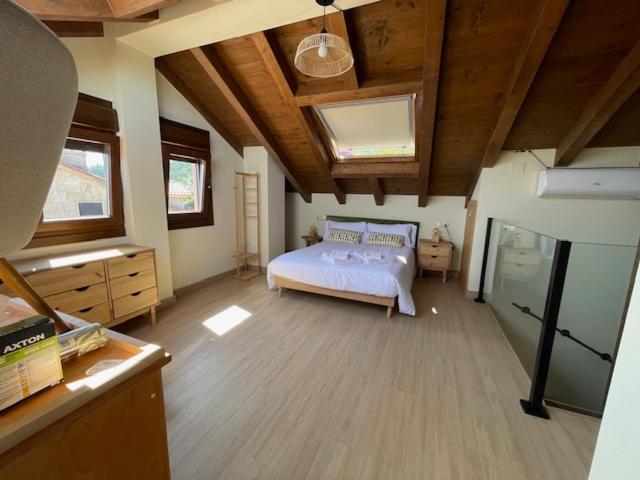 Casita Independiente Y Tres Apartamentos Con Piscina Ladeira Playa Baiona Bagian luar foto