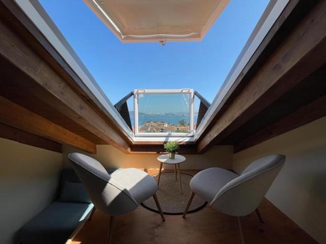 Casita Independiente Y Tres Apartamentos Con Piscina Ladeira Playa Baiona Bagian luar foto
