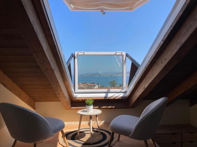 Casita Independiente Y Tres Apartamentos Con Piscina Ladeira Playa Baiona Bagian luar foto